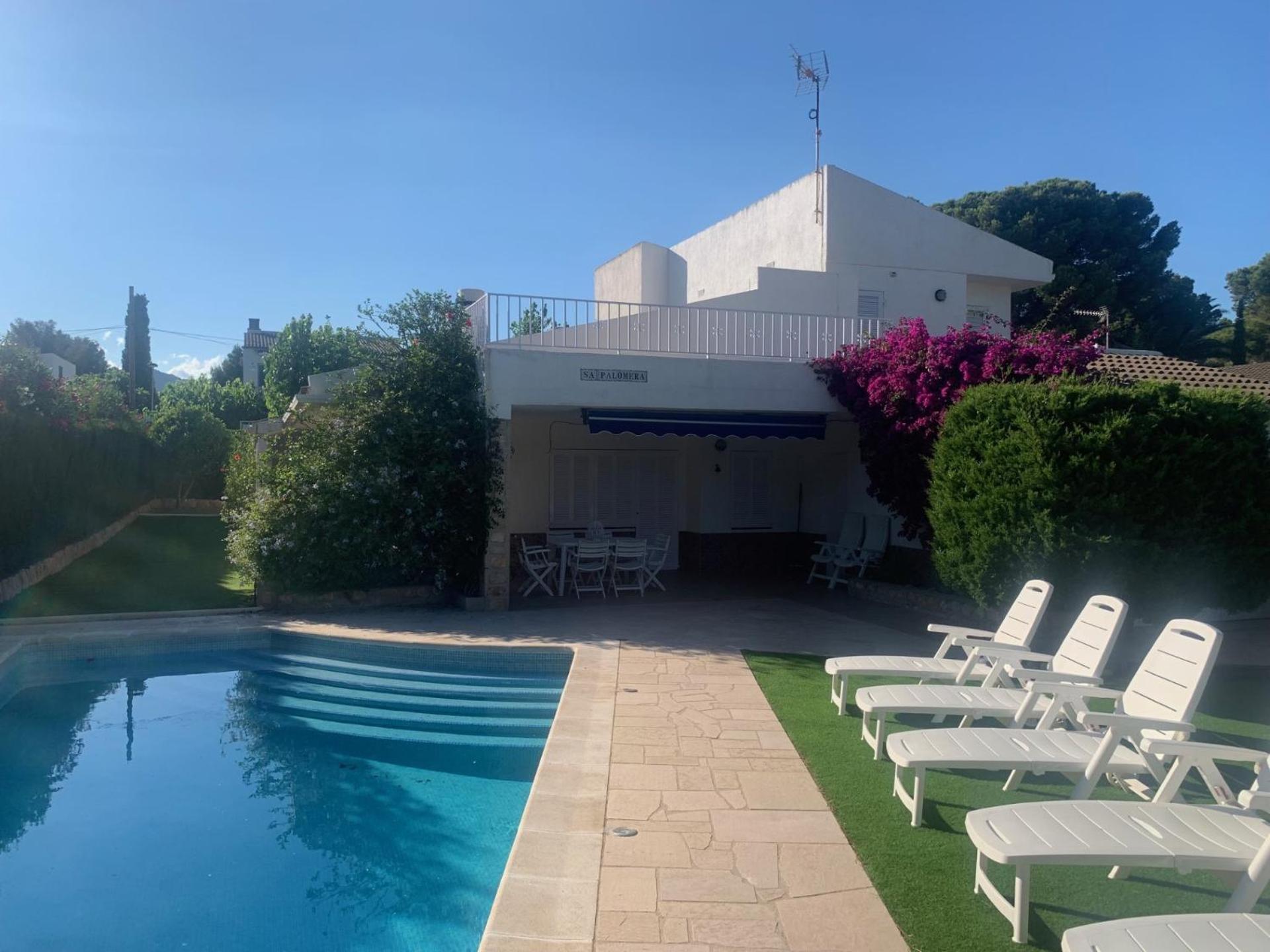 Casa Josep, Urbanizacion Calafat, Zona Residencial, Frente Al Mar, A 5 Mn De La Playa, Wifi Y Aire Acondicionado Ferienhaus